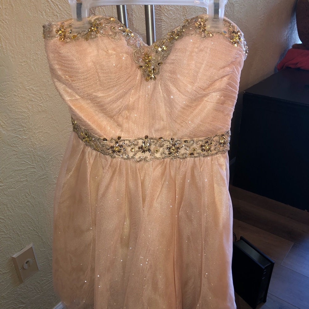 B. Darlin dress from Dillards. Size 7/8.